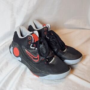 Nike KD Trey 5 X Basketball Shoes Black Red Mens 8.5